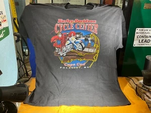 P11-76 HARLEY DAVIDSON DEALERSHIP T-SHIRT - CAPE COD - POCASSET, MASSACHUSETTS - Picture 1 of 5