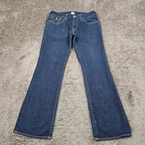 Pantalones de mezclilla True Religion para hombre 34 corte bota recta algodón Billy hechos en EE. UU. - Imagen 1 de 13