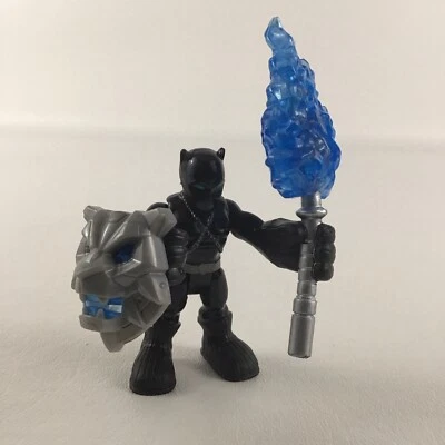 Mini figura de acción de juguete Playskool Marvel Super Hero Adventures Black Panther  Foto 1 de 4