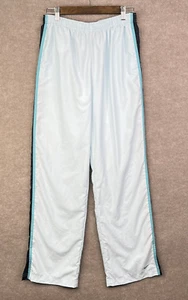 Vtg Nike Pants Youth Large (12-14) Light Blue Warm Up Track Elastic Waist Y2K - Picture 1 of 13