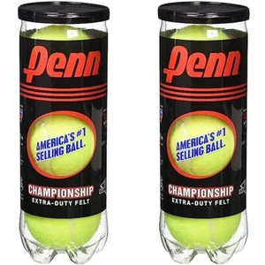 Penn Championship Tennis Balls - Extra Duty Felt Pressurized Tennis Balls - (... - Picture 1 of 7