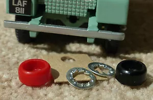 Land Rover Series 1 2 2a 3 Red Black Dash Inspection Lamp Sockets Repair RTC4784 - Picture 1 of 2