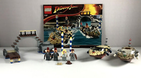 Lego Indiana Jones Set 7197 Venice Canal Chase Complete with 4 Minifigs