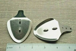 Labios de buceo metálicos para señuelos de pesca.3 1/2"x 2"" crankbait/trolling paquete de 5 CL7 - Imagen 1 de 3