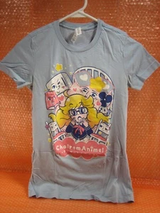 BELLA & CANVAS Chairem Anime Graphic Blue Youth T-Shirt Size M - Picture 1 of 4