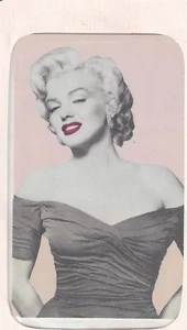 TK 348a Telefonkarte 18u Marilyn Monroe Red Lips #2 Torso & Pink Backround - Bild 1 von 1