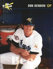 1995 Burlington Bees Team Issue #2 Don Denbow