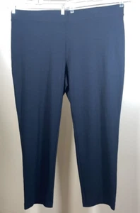 NEW Pure J.Jill women slim leg pant 4x stretch full length black NWT 31" inseam - Picture 1 of 10