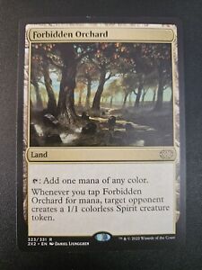 Magic the Gathering MTG. Forbidden Orchard. Double Masters NM.