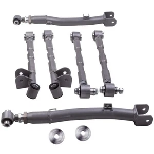 6 Pc Rear lateral link + Trailing Arm for Subaru Impreza WRX/ STi GDA/ GDBC/ GGA - Picture 1 of 11