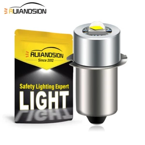 P13.5S 2525 LED Lampadine Della Torcia Della Bici Lampade Da Lavoro 6000K Bianco - Bild 1 von 9