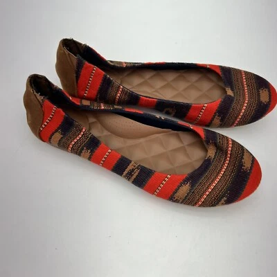 Zapatos sin cordones Reef Bella Costas Tropic Ballet Talla 7 Azteca Boho Foto 1 de 4