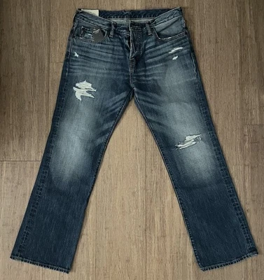 ABERCROMBIE & FITCH BOOT CUT JEANS VINTAGE MENS SIZE 32x30 - Image 1 of 4