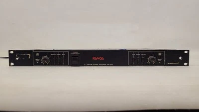 Amplificador de Potencia Ramsa 2 Canales WP-9055 Un Lado Funciona Foto 1 de 4