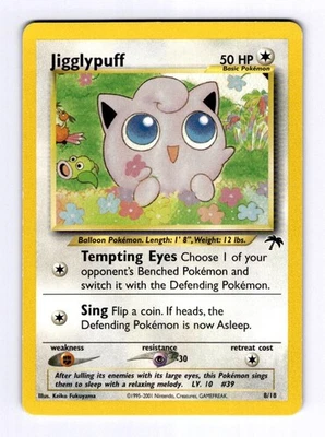 Jigglypuff Southern Islands #08 (1999) Promo Promo NM Pokemon - Image 1 of 2