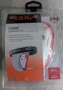 Shock Doctor Boys Core Supporter with BioFlex Cup - Waist 26-28" Cup Small - Picture 1 of 3