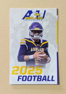 2025 Ashland Eagles College Football Pocket Schedule Card NCAA 🏈🏈🦅🦅 - Picture 1 of 2