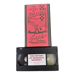 The History Of Nazareth Raceway Snyder Video Productions VHS 1993 - Picture 1 of 3