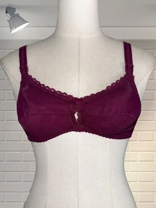 DEADSTOCK Vintage Soft Cup 80er Jahre schimmerndes Nylon St Michael 34B - Bild 1 von 4