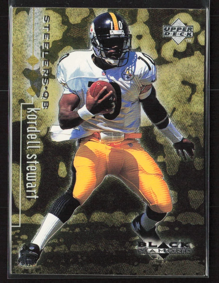 Kordell Stewart 1998 Upper Deck Black Diamond Rookie Edition #67 Triple /1500 - Image 1 of 2