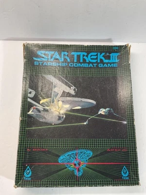 Vtg Star Trek III Starship Combat Game FASA #2006 1984 Unpunched - Image 1 of 4