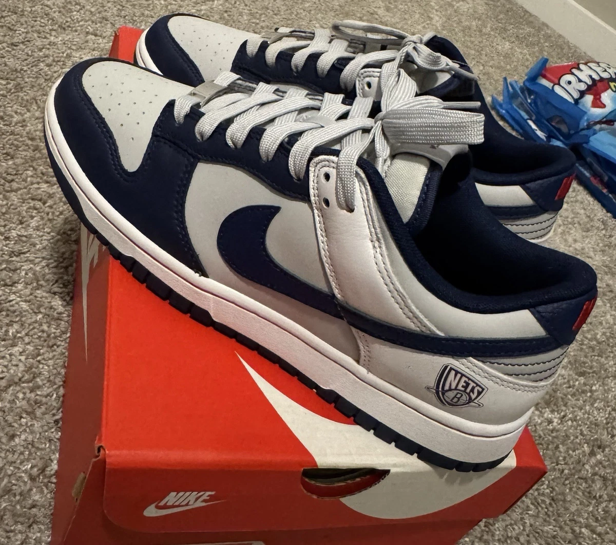 Nike NBA x Dunk EMB Low 75th Anniversary - Nets | eBay