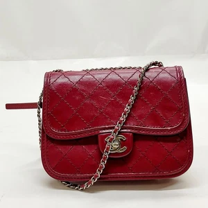 Bolso de Hombro Chanel Cuero Rojo 3281341 - Imagen 1 de 21