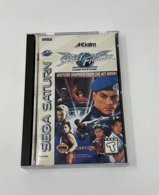 Sega Saturn Street Fighter: The Movie (1995) Complete Tested w/Registration Card - Image 1 of 4