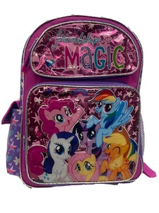 My Little Pony 16" Large School Backpack Girl's Book Bag - Picture 1 of 4