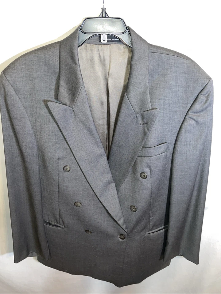 Blazer Vestido Pierre Balmain Para Hombre Talla 42L Gris Negocios Formal Ciudad Foto 1 de 4