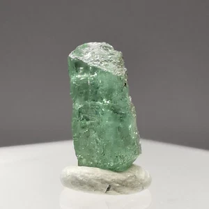 Esmeralda de 0,601 quilates / Muzo, Colombia / Espécimen de piedras preciosas de cristal en bruto - Imagen 1 de 9