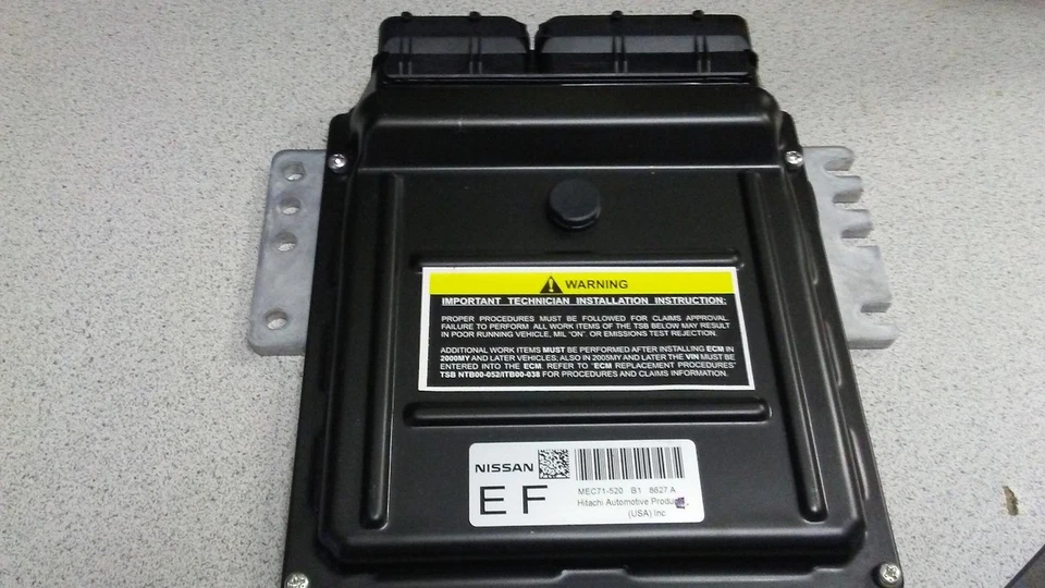2008-2010 NISSAN FRONTIER GENUINE OEM FACTORY ORIGINAL ECM ECU 23710-ZL07D - Image 1 of 1