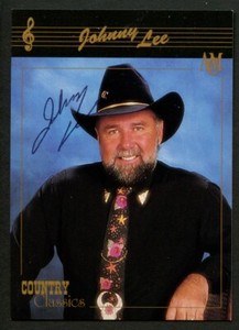 Johnny Lee #59 signed autograph auto 1992 Collect-A-Card Country Classics