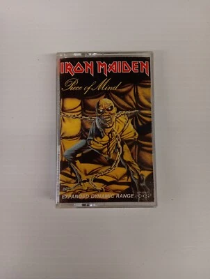 Iron Maiden Piece of Mind Cassette Tape Foto 1 de 4