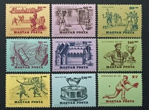 Timbre HONGRIE Yvert et Tellier n°1734 à 1742 n** Mnh (Cyn36) HUNGARY Stamp - Picture 1 of 1