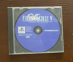 SquareSoft Final Fantasy V 5 for PS1 (Sony PlayStation 1) Japanese Import - Picture 1 of 4