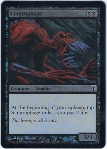 FOIL Sangrophage Time Spiral Common – MTG Magic the Gathering Card - Picture 1 of 2