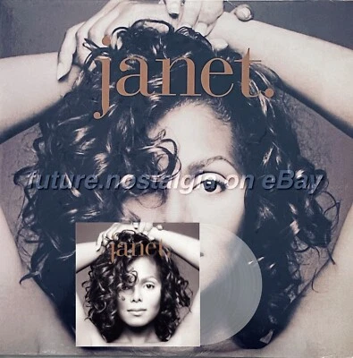 Janet Jackson JANET Translucent CLEAR Double Vinyl LP SEALED Control Velvet Rope - Image 1 of 3