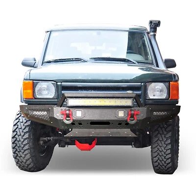 Передний/задний бампер с лебедкой и D-образными кольцами для Land Rover Discovery 2 ii 1999-2004 годов выпуска - Изображение 1 из 4