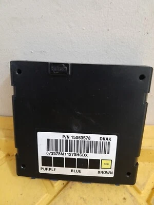 2002 GMC Yukon Body Control Module #15063578 - Image 1 of 3