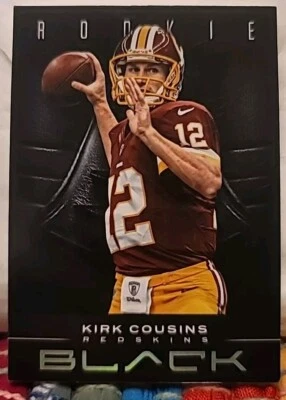 2012 Panini Black Kirk Cousins RC #156 #'d 263/349 - Image 1 of 4