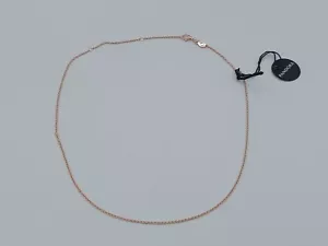 Pandora 925 Plata de Ley Tono Oro Rosa Collar Clásico 580413-45 - Imagen 1 de 6