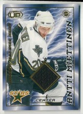 2003-04 Pacific Heads Up Jerseys Antti Miettinen Jersey 1 Color 898/120 #9