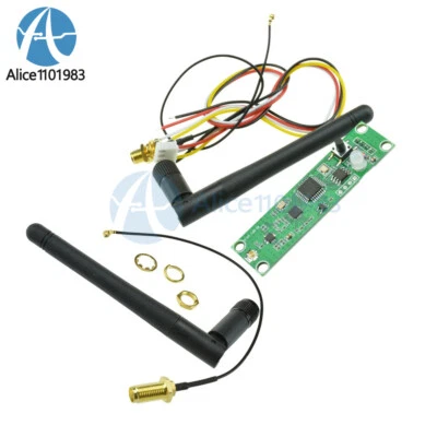 Wireless DMX512 PCB Modules Board LED Controller Transmitter Receiver w/ Antenna - Image 1 of 4