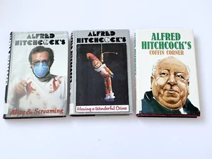 Alfred Hitchcock - Book Bundle x 3 - Vintage Horror - Picture 1 of 4