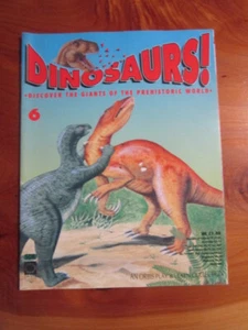 MAGAZINE DINOSAURS NO. 6 DISCOVER GIANTS OF THE PREHISTORIC WORLD * MUST SEE ** - Picture 1 of 2