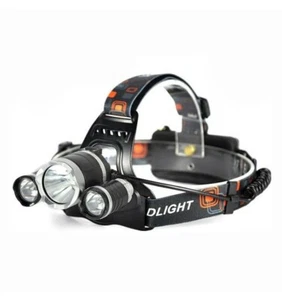 Linterna frontal recargable de cabeza OUTDOOR 10000LM 3x XM-L XML T6 Headlamp - Imagen 1 de 6