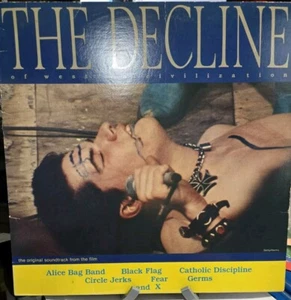 The Decline Of Western Civilization Slash SR-105 Black Flag Fear Circle Jerks - Imagen 1 de 11