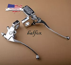 US 1“ Brake Master Cylinder Clutch Levers for Kawasaki Vulcan EN 500 VN 800 900 - Picture 1 of 5