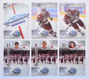 2010-11 NHL Premiere Challenge Dinamo Riga vs Phoenix Coyotes Pick a Player Card